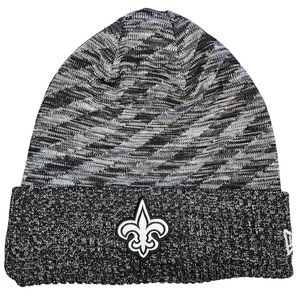 New Orleans Saints NFL Era- Gently Used Gray/Black Unisex Beanie